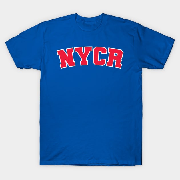 New York City Rangers T-Shirt by Nagorniak